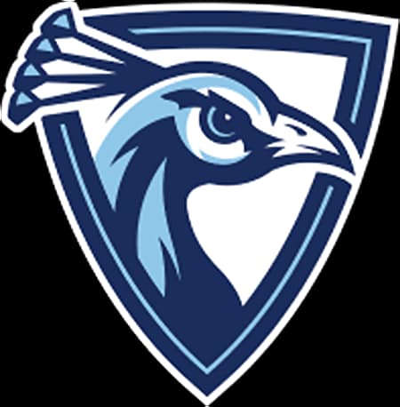 Upper Iowa Peacocks logo